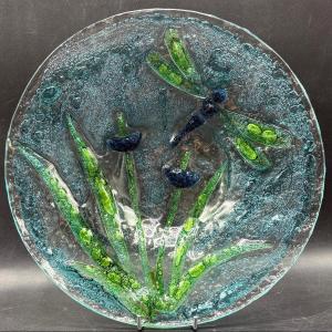 COUPE EN VERRE À COUCHES MULTIPLES DES ANNÉES 1970/80 MURANO 