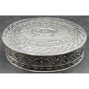 Solid Silver Candy Box From The 1900s, Dutch 