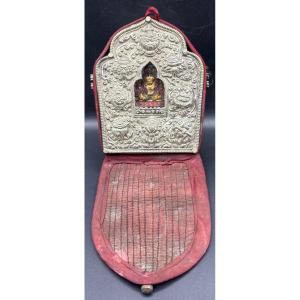 Small Portable Indian Prayer Temple From The 1900s