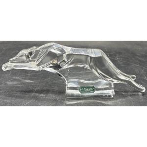 SUJET EN CRISTAL MOULÉ DES ANNÉES 1960 PAR G. DURAND