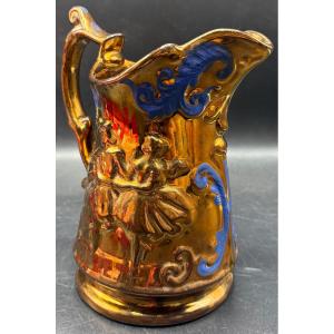 1830s/40s Jersey Ceramic Pitcher