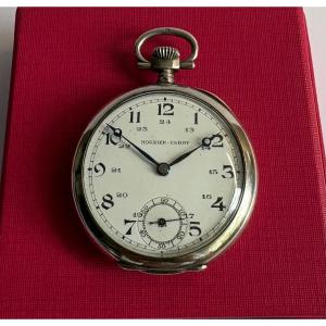 MONTRE GOUSSET EN ARGENT MASSIF ET DIVERS DES ANNÉES 1930 PAR MOUNIER TARDY
