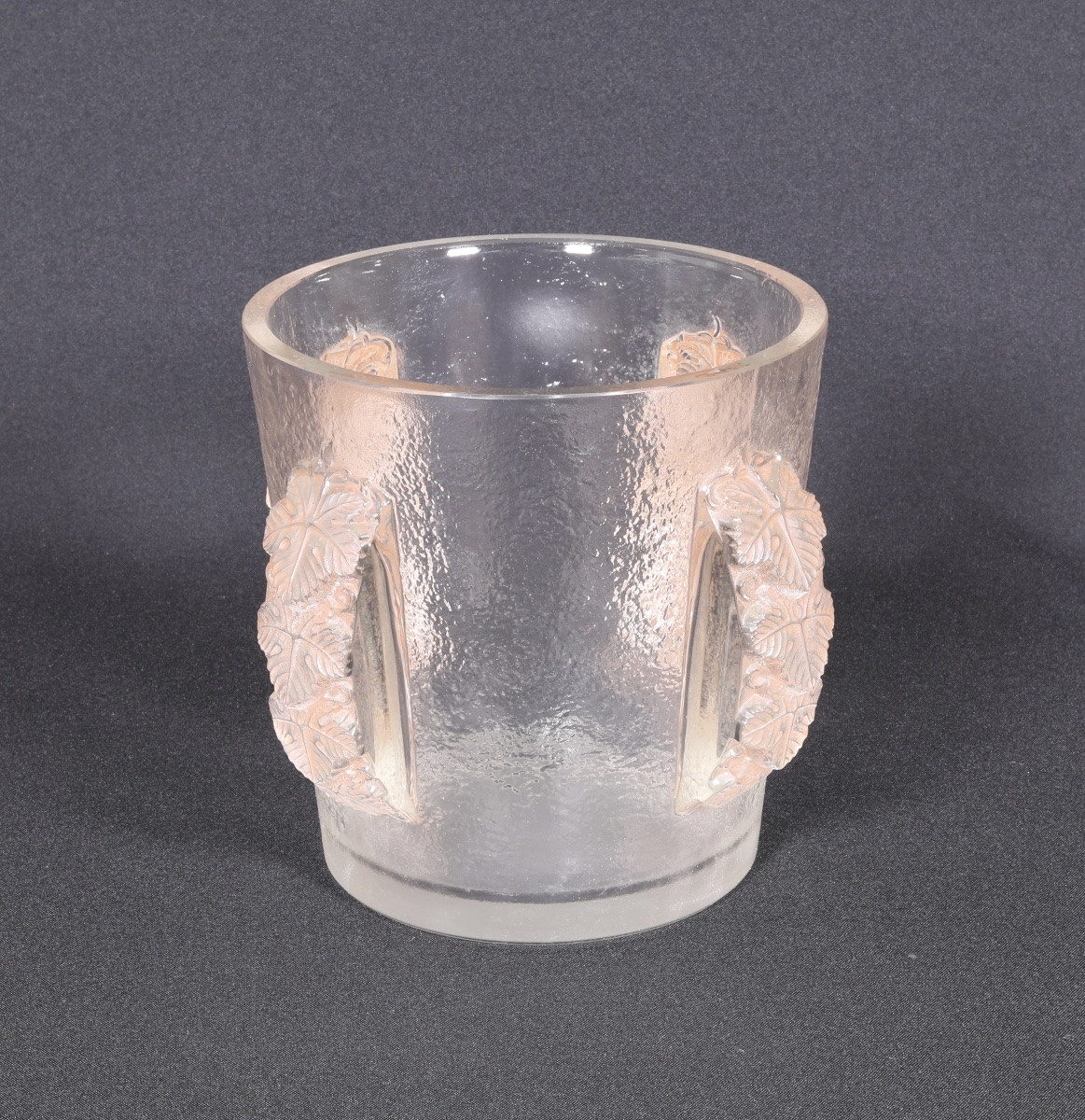 1938 René Lalique -  Epernay Ice Bucket-photo-1