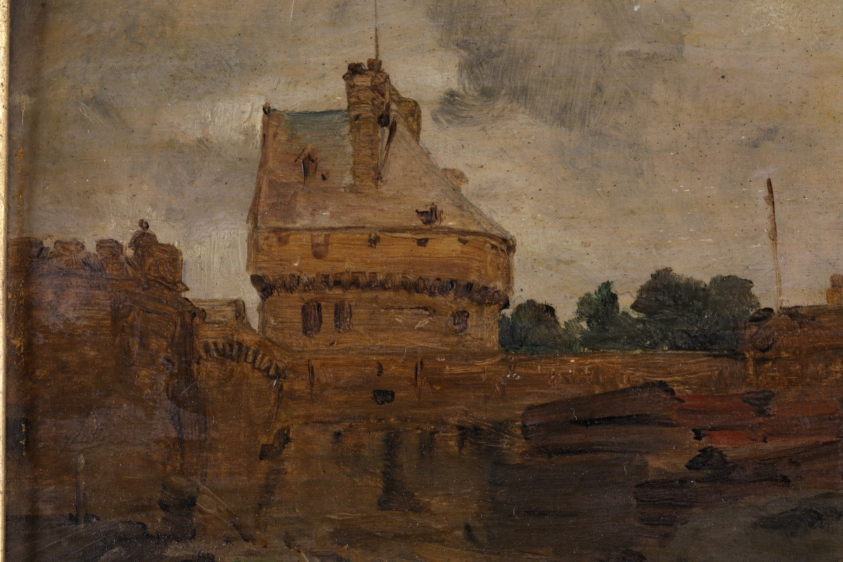 Léon Germain Pelouse (1838–1891) - View Of The Fort Of Saint-malo-photo-2