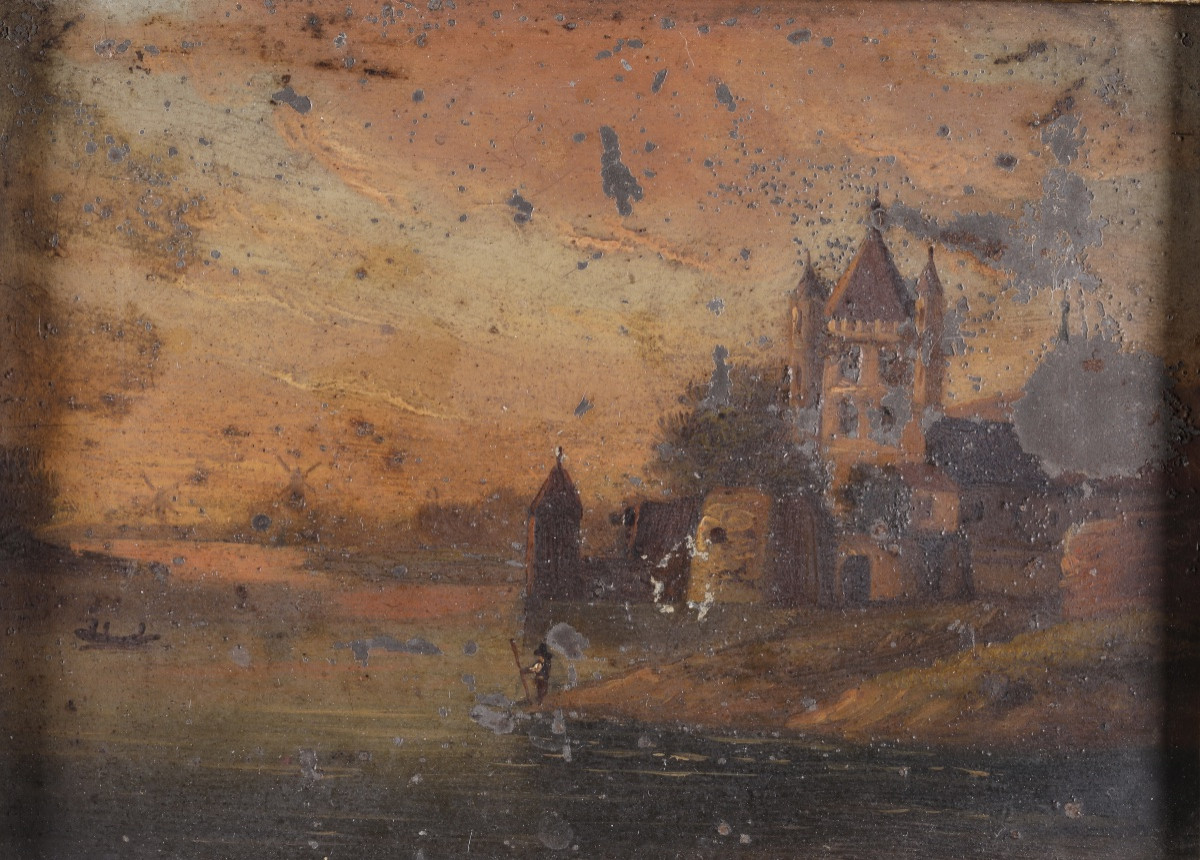 Flemish School, Circa 1650–1750 - Small Painting On Copper-photo-4