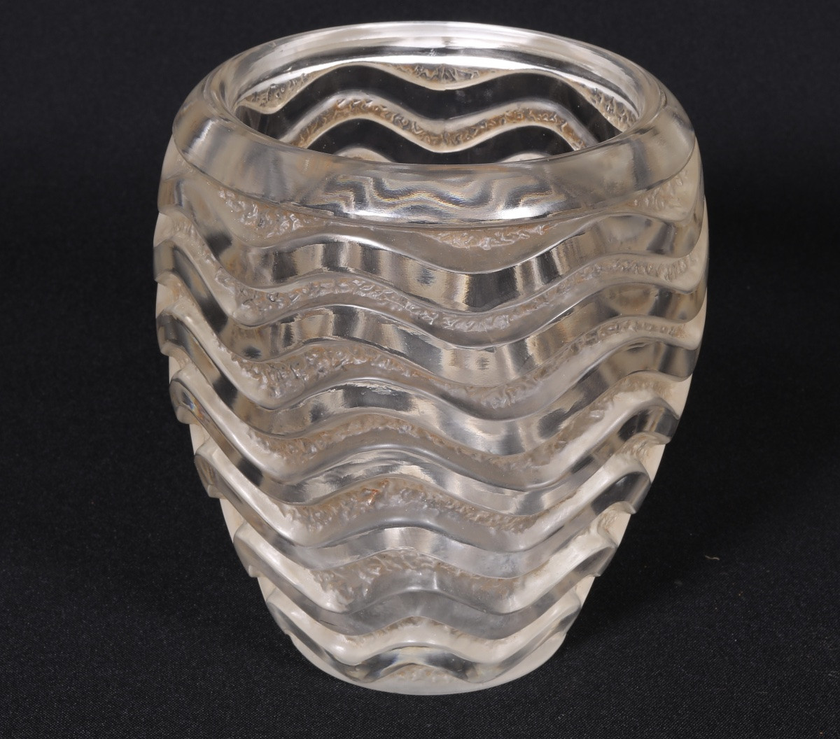 R. LALIQUE – Vase « Méandres »-photo-3