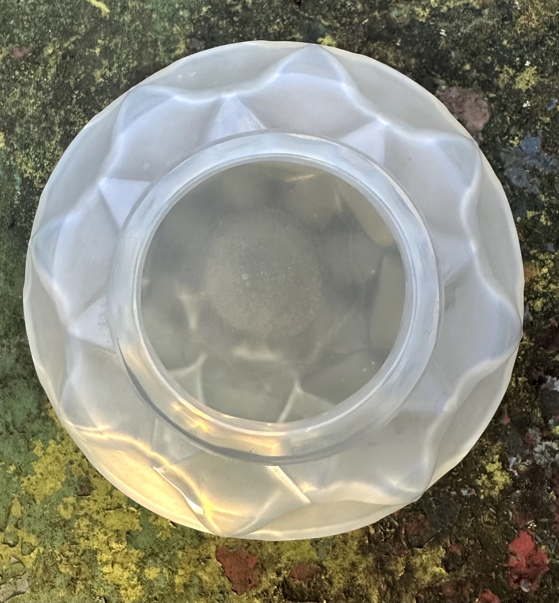 André Hunebelle - Art Deco Opalescent Glass Vase -photo-2