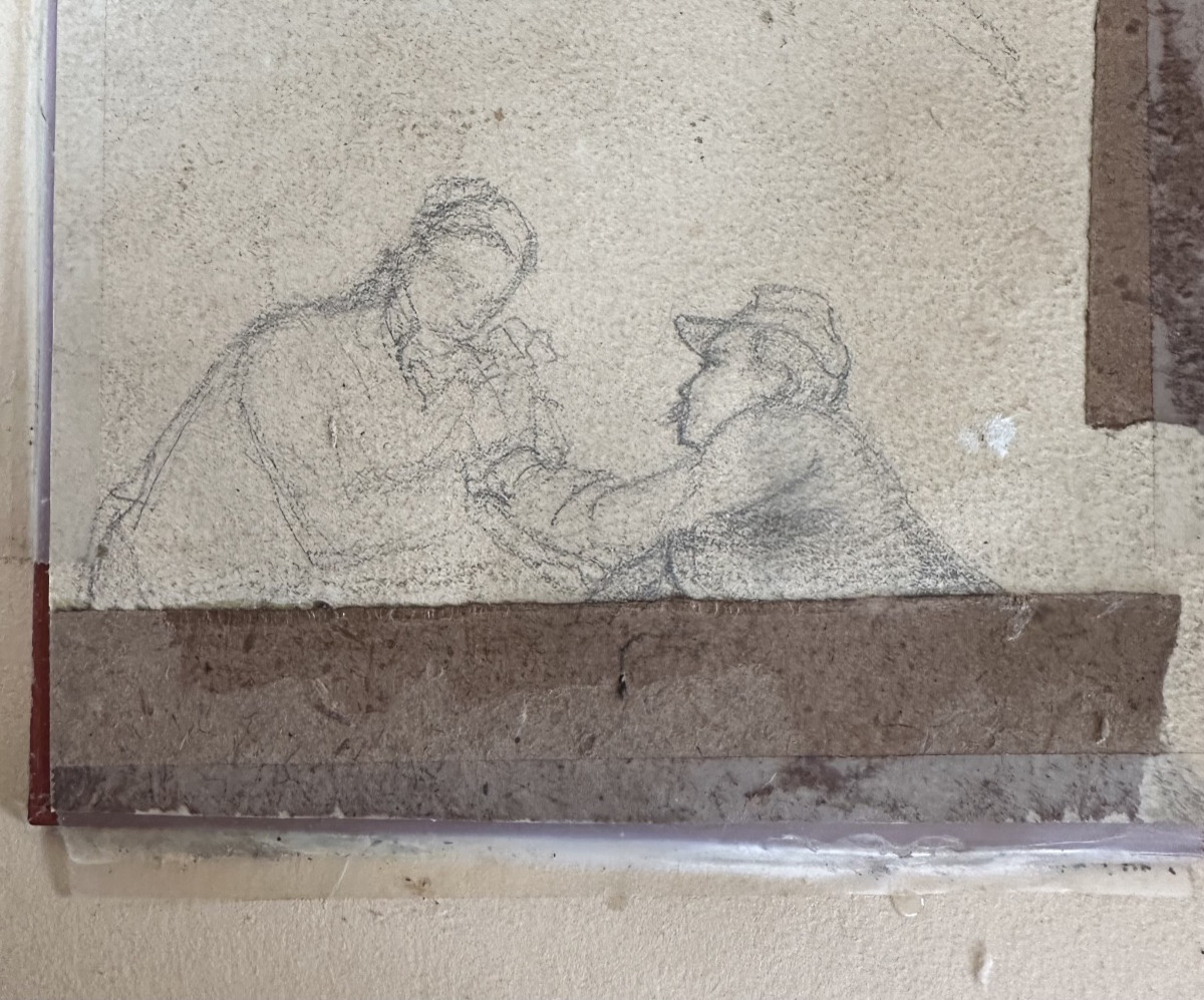 French Revolutionary War - Watercolor And Wash Drawing Circa 1900 - Pierre Petit-gérard-photo-4