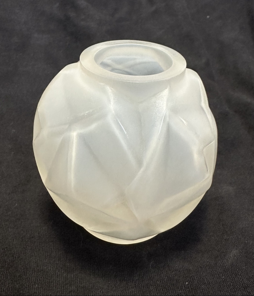 Small Opalescent Vase - André Hunebelle -photo-3