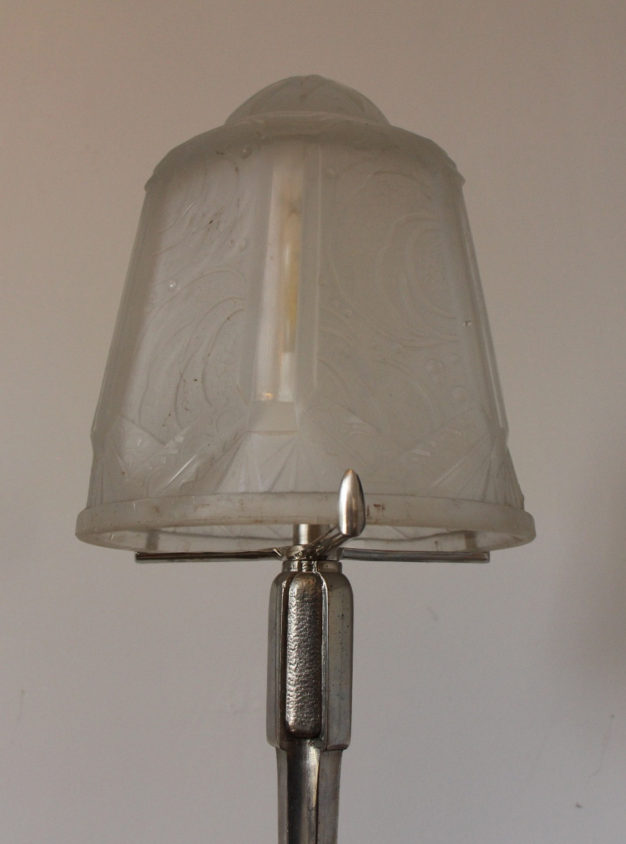 Lampe Art Déco - Muller Frères Lunéville France - 1930-photo-1
