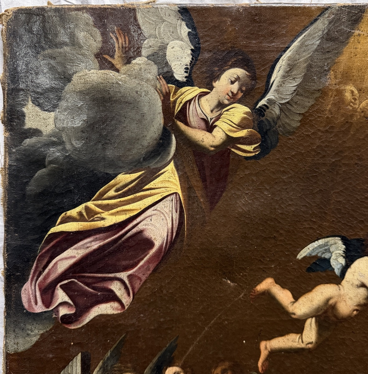 Neapolitan School, 18th Century — Coronation Of The Virgin-photo-1