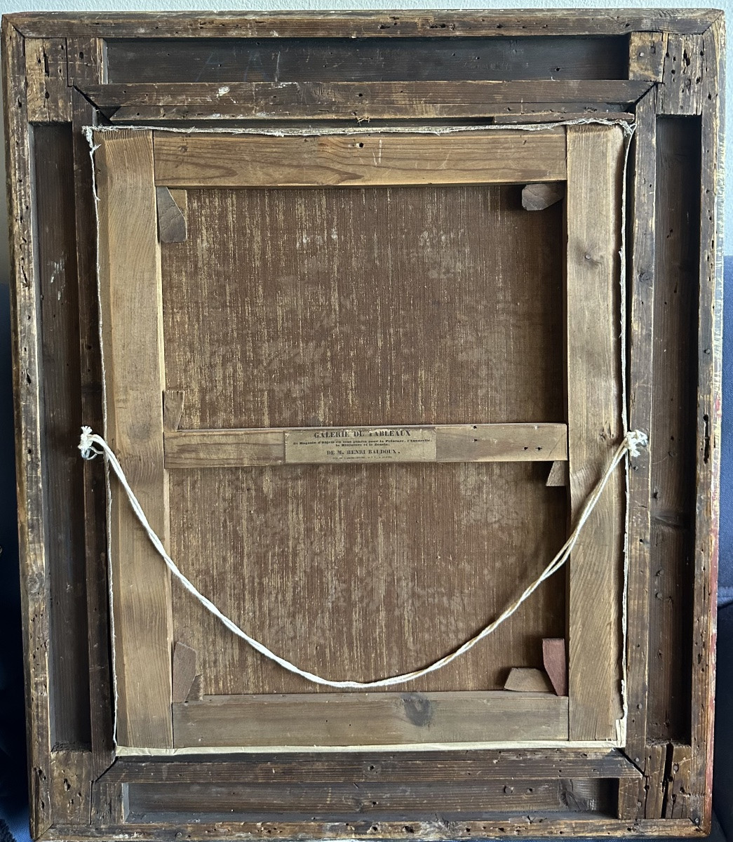 Charles De Steuben (1788-1856) -portrait Of A Parisian Bourgeois Interior-photo-6