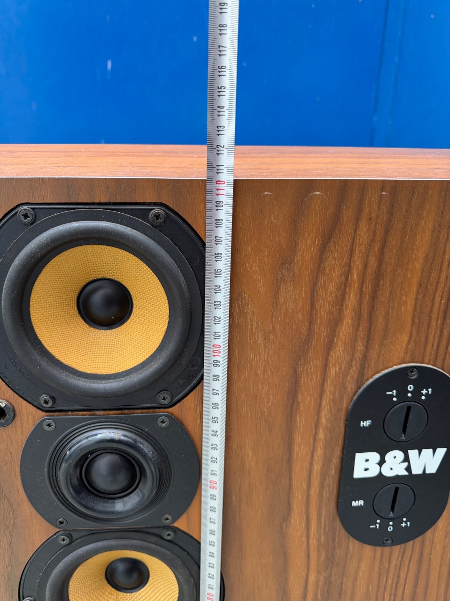 Pair Of Legendary Bowers & Wilkins B&w 808 Loudspeakers-photo-4