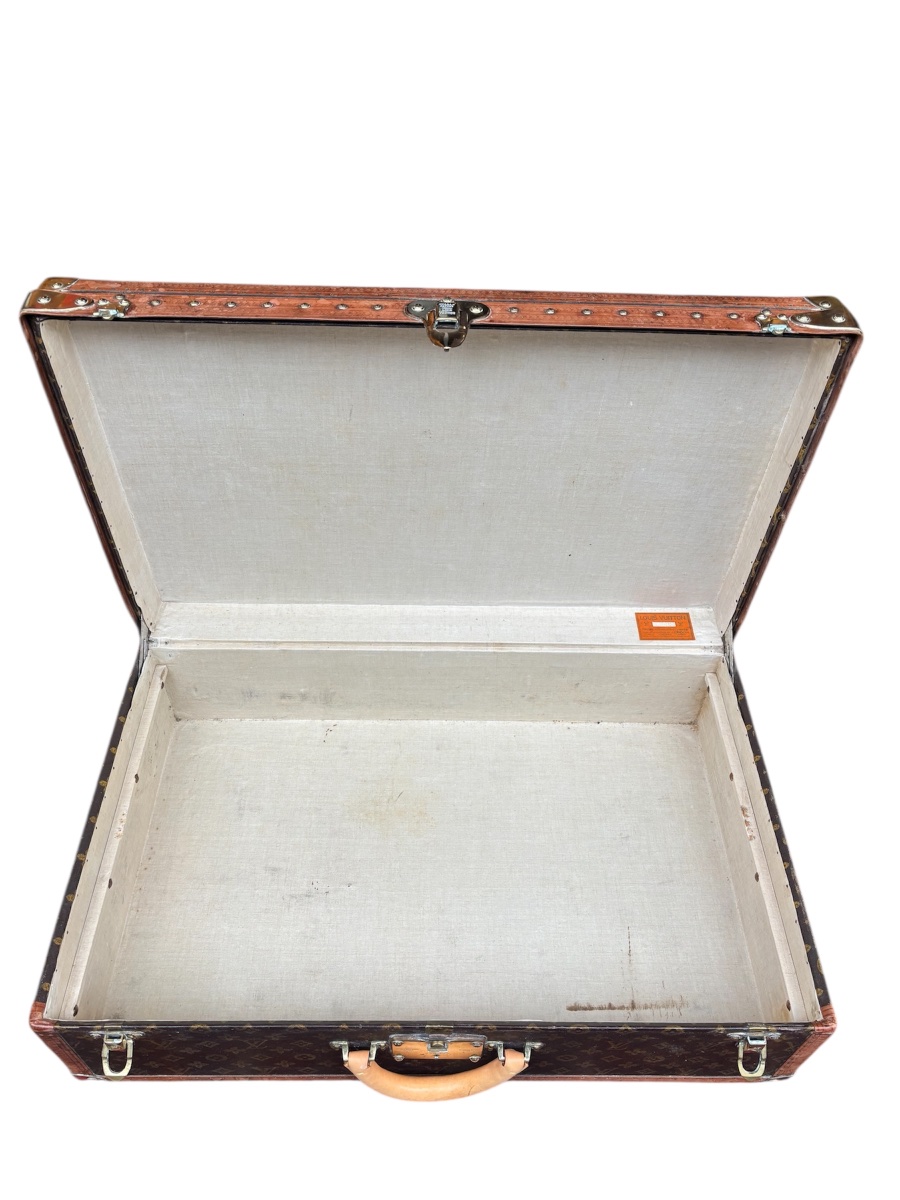 Valise Louis Vuitton « Alzer » à compartiment, vers 1930-photo-2