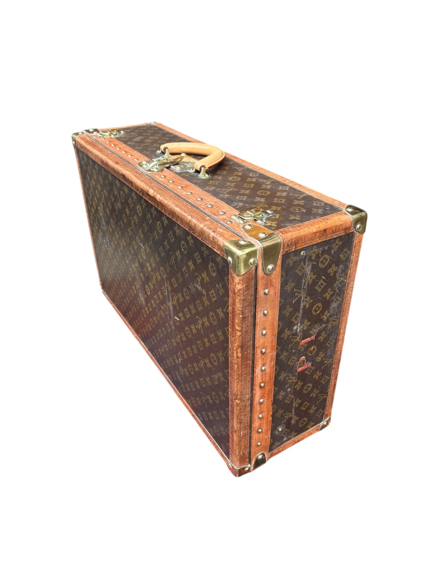 Valise Louis Vuitton « Alzer » à compartiment, vers 1930-photo-4