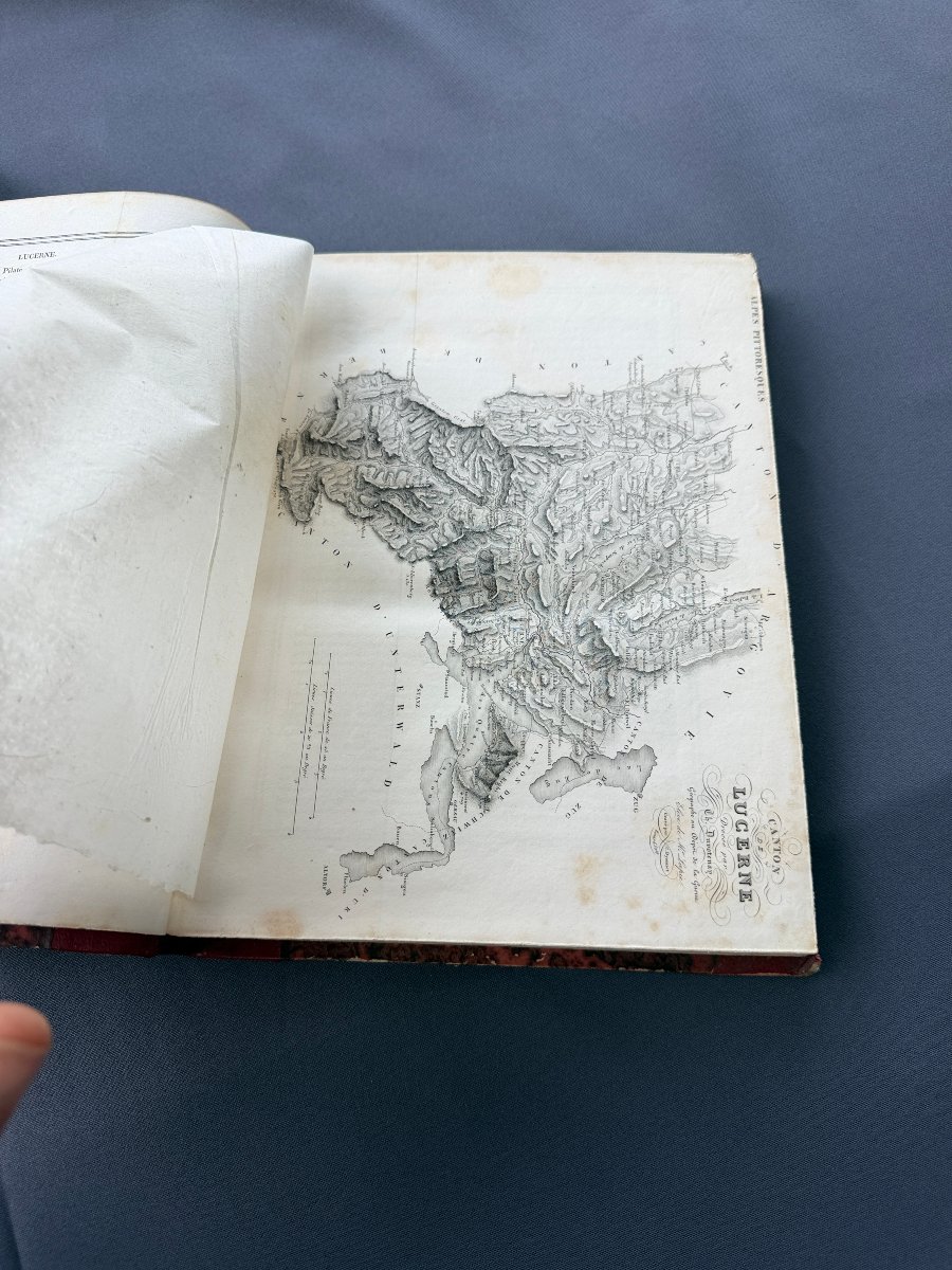 Alpes Pittoresques (description de la Suisse, du tyrol et de la savoie (2 volumes)-photo-3