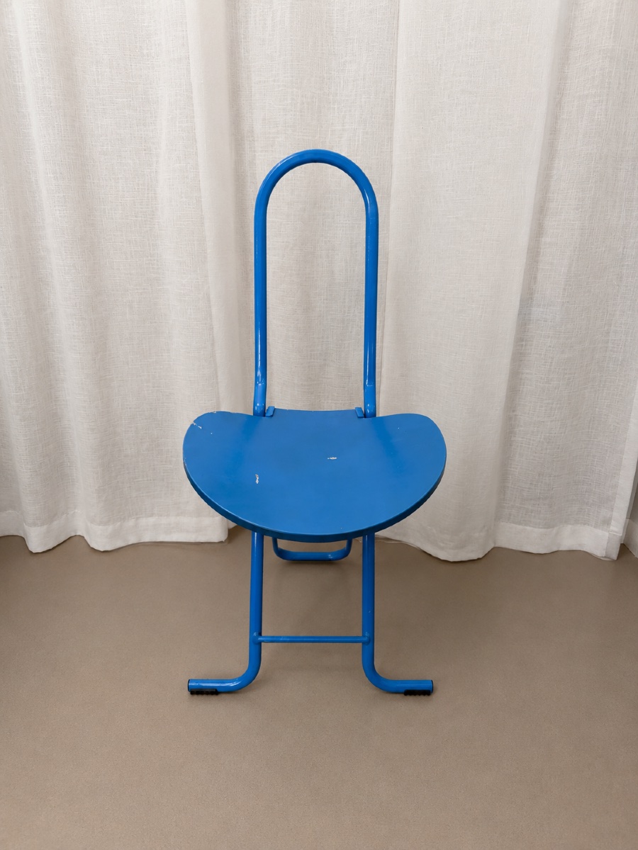 Gaston Rinaldi – 4 Dafne Chairs With Chair Rack – 1970s-photo-3