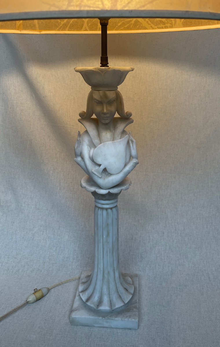 Alabaster Lamp-photo-2