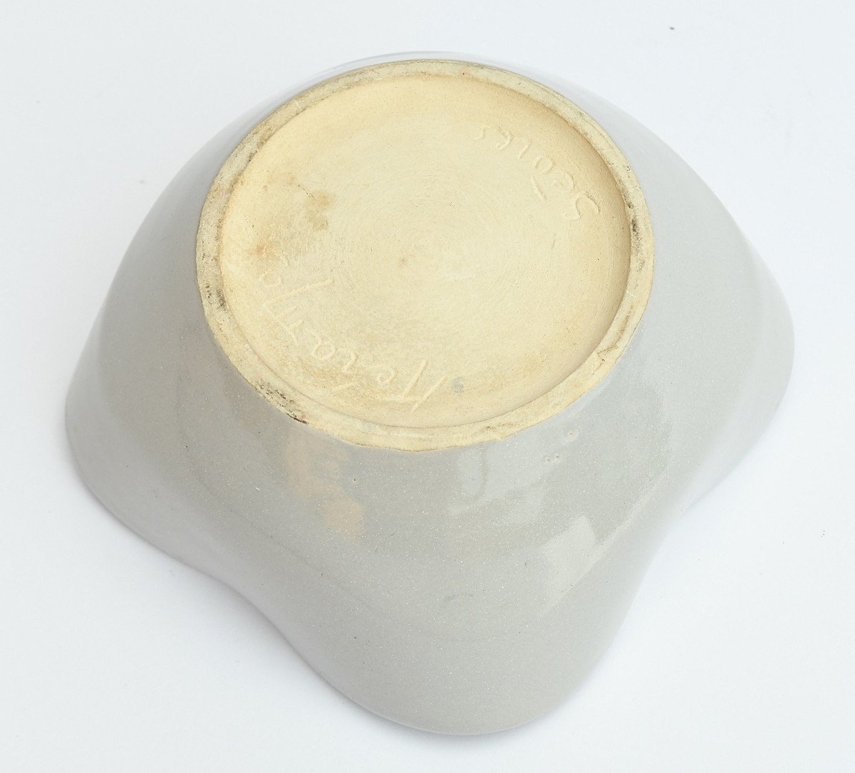 Suite Of 4 Cups Or Vide-pockets In Ceramic By Keramos Sèvres - René Hénon-photo-3