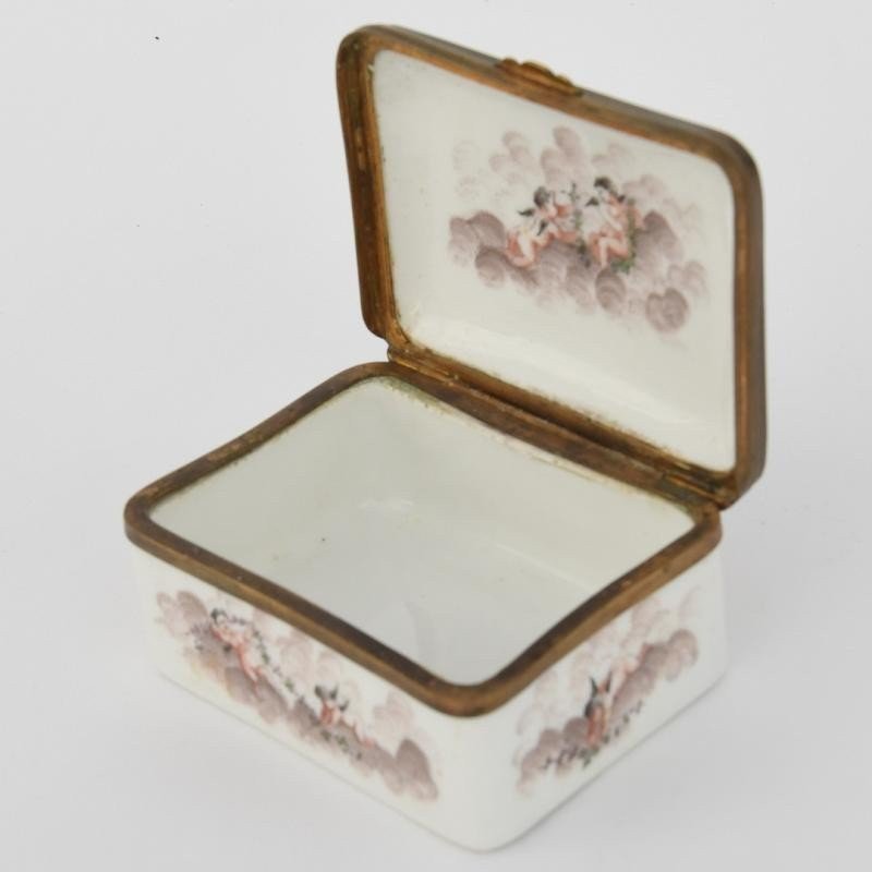 Tabatière rectangulaire en porcelaine-photo-5