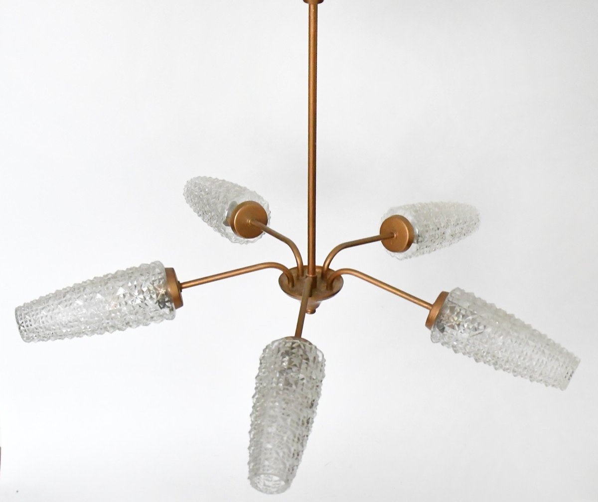 Vintage Chandelier From The 1960s-photo-2