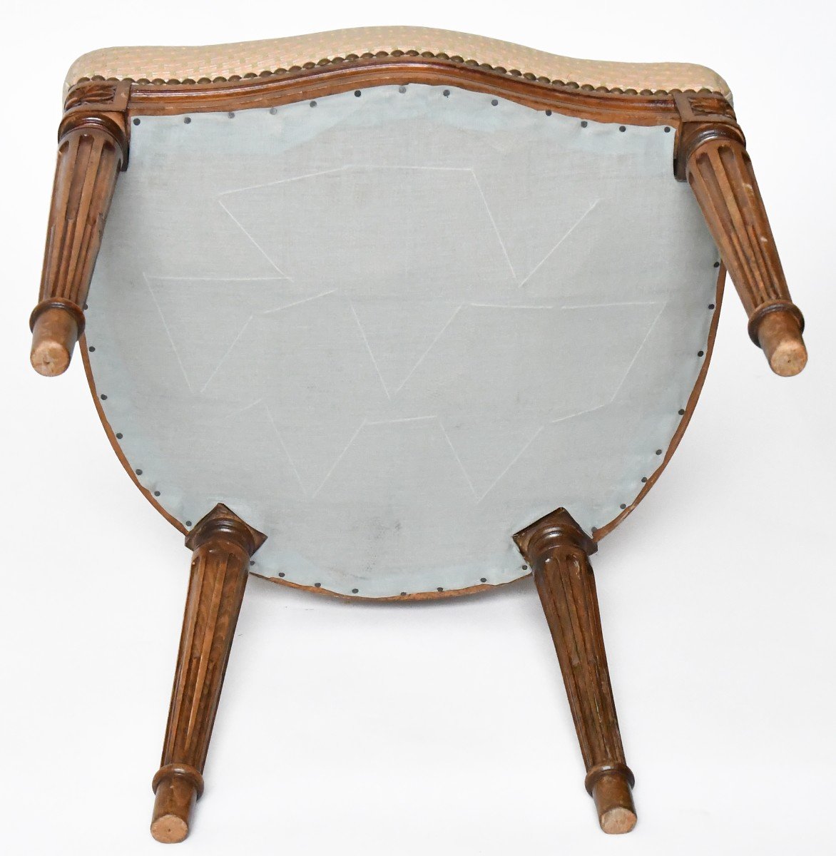 Suite de 8 chaises de style Louis XVI -photo-7