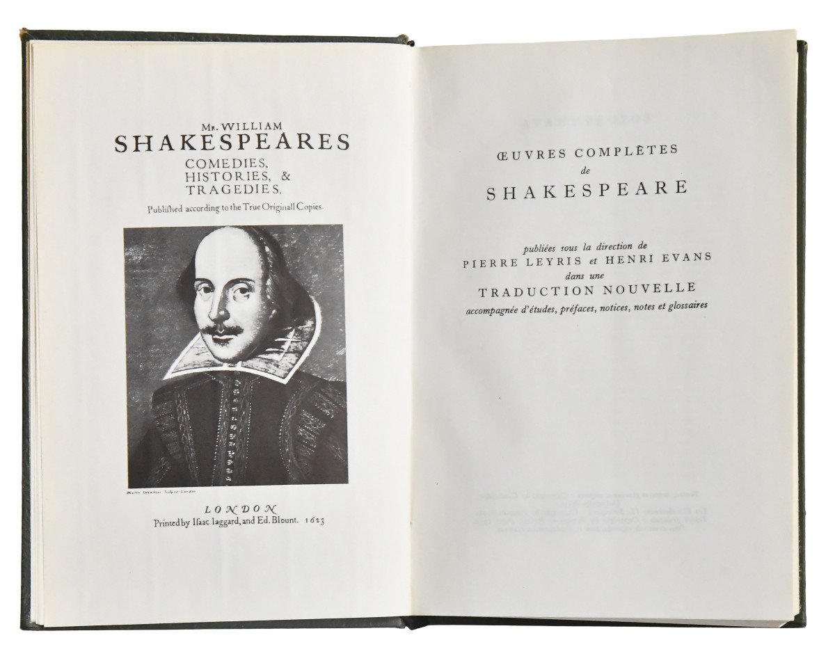 Complete Bilingual Works Of Shakespeare In 12 Volumes - French Book Club, 1962-photo-4