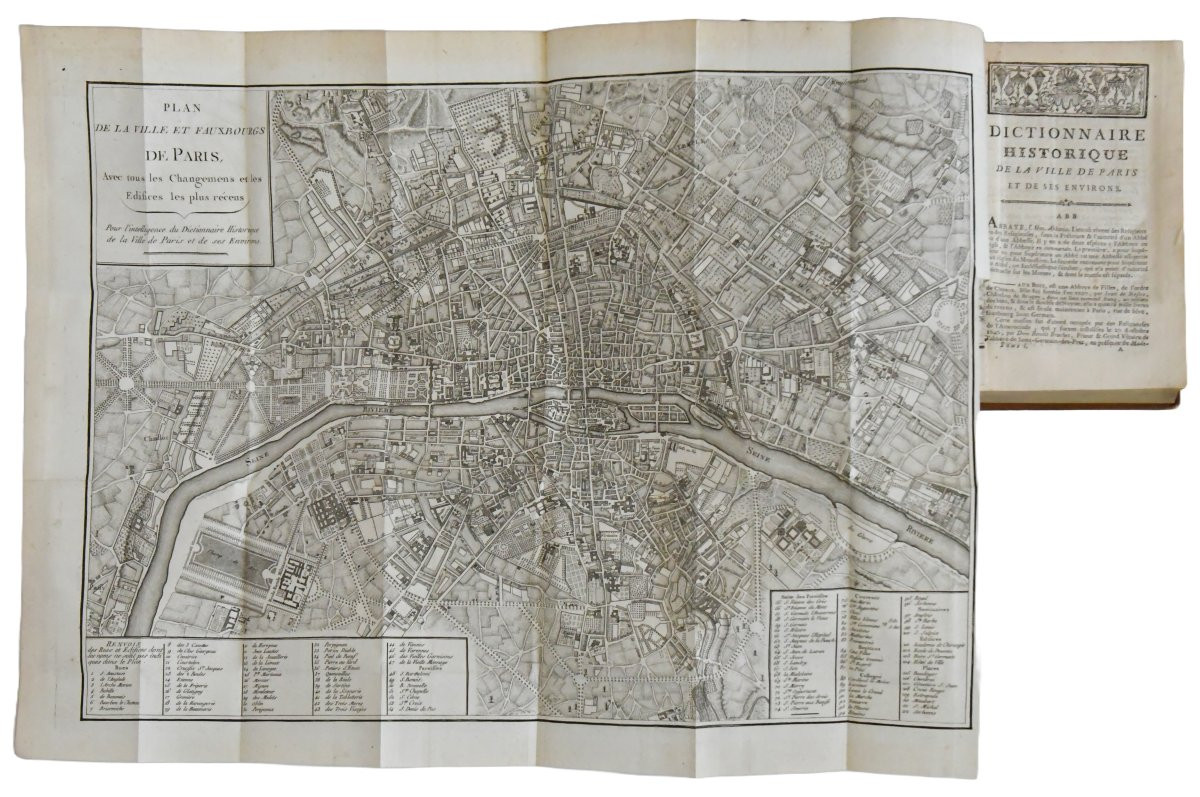 Book "historical Dictionary Of The City Of Paris", Hurtaut And Magny, Published By Moutard, 1779-photo-8