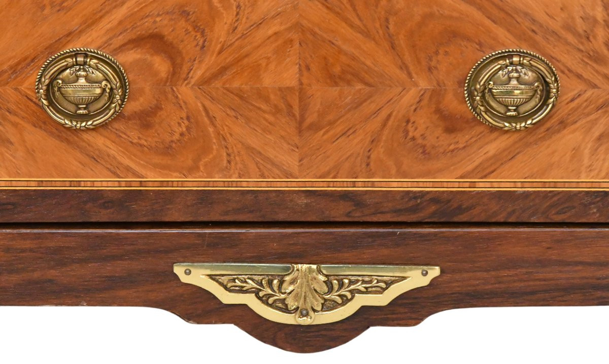 Louis XV Style Marquetry Sideboard-photo-4