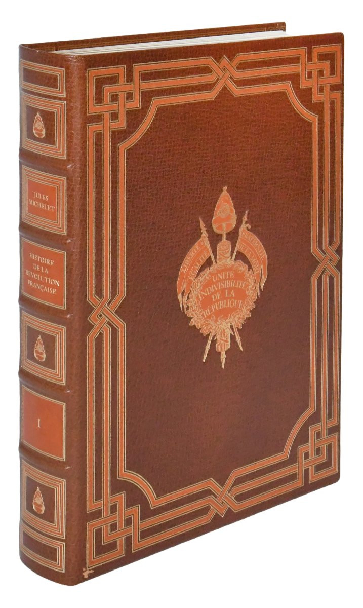 J. Michelet "history Of The French Revolution" 6 Volumes, Nouvelle Libraire De France, 1980-photo-4