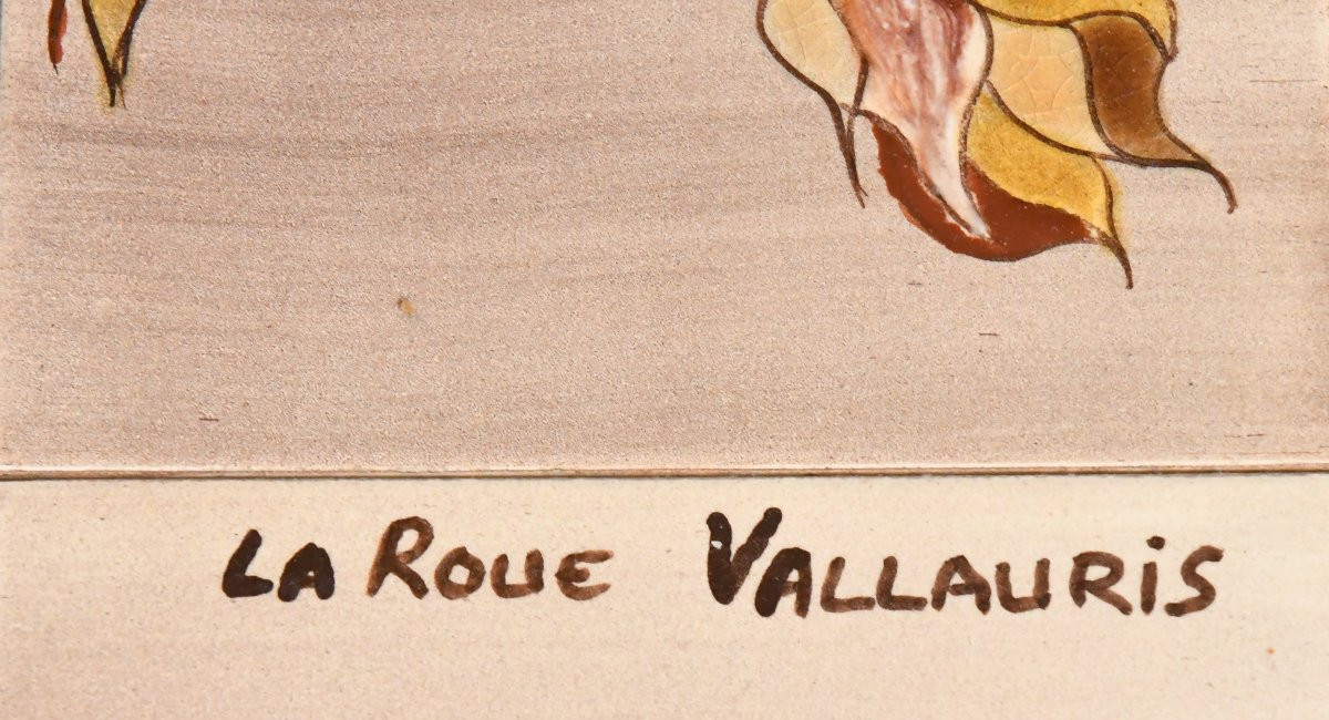 Vintage Coffee Table Georges Pelletier For La Roue In Vallauris, From The 1970s-photo-2