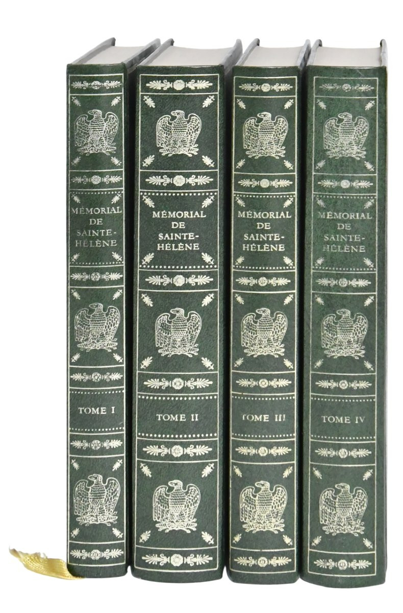 Books "memorial Of Saint Helena" 4 Volumes - Bibliophile Circle - 1961-photo-2