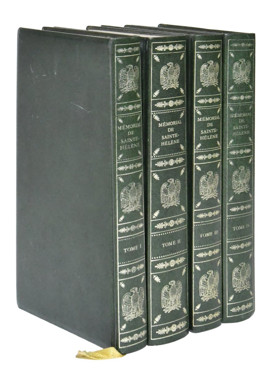 Books "memorial Of Saint Helena" 4 Volumes - Bibliophile Circle - 1961-photo-3