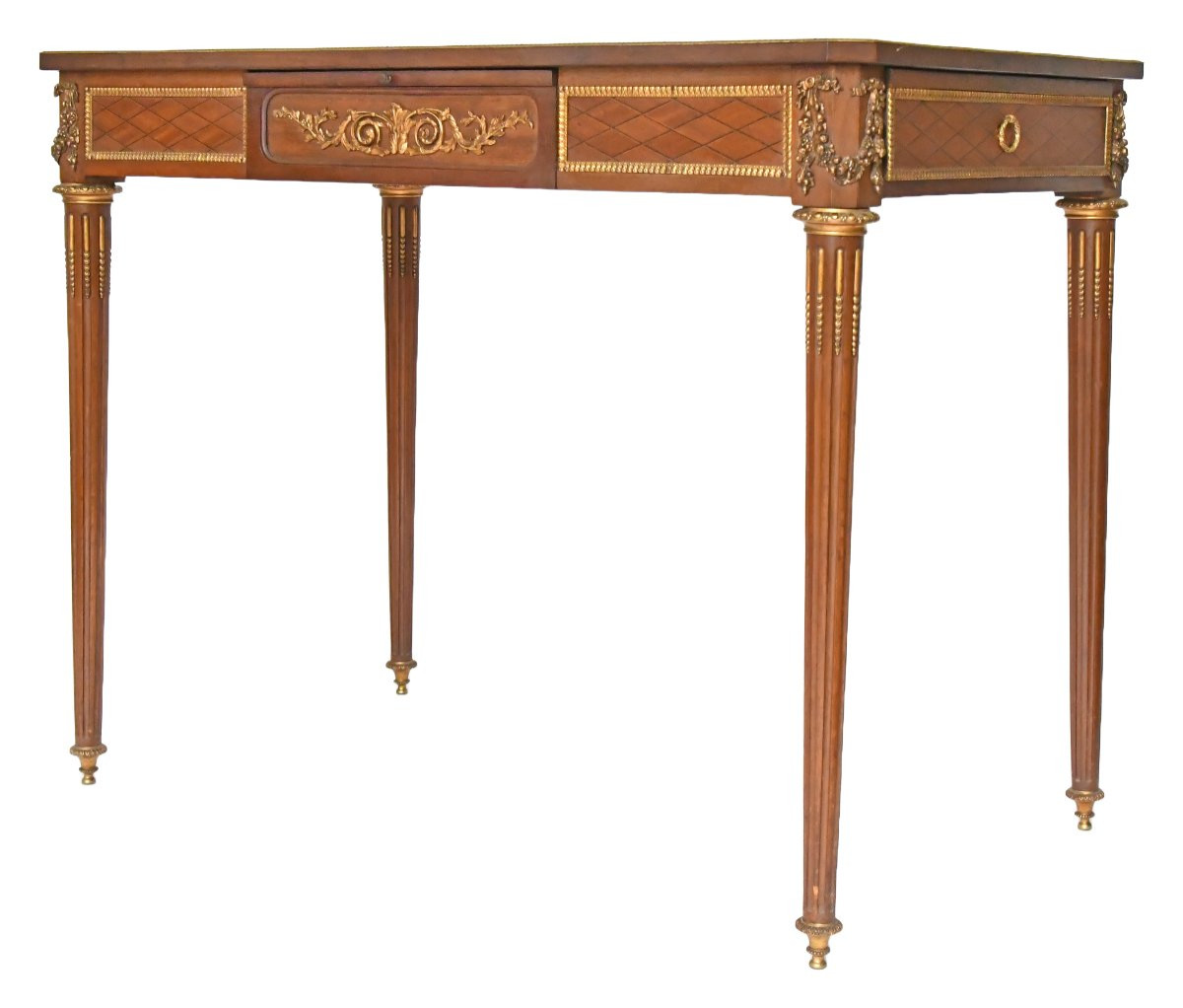 Louis XVI Style Desk Table-photo-2