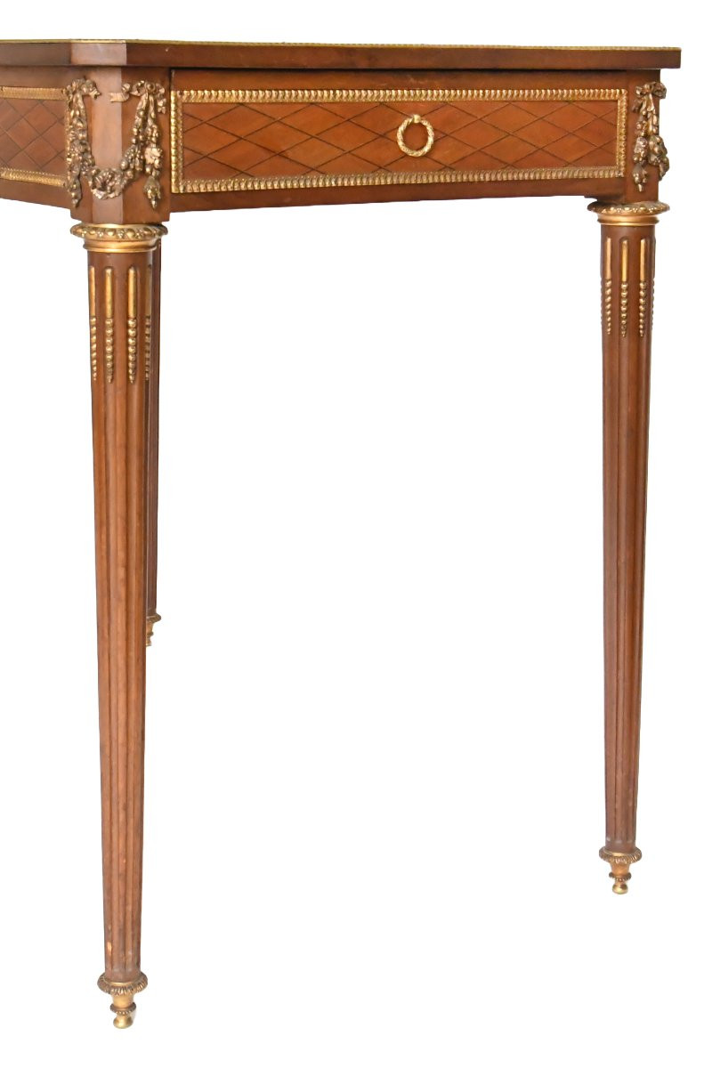 Louis XVI Style Desk Table-photo-3