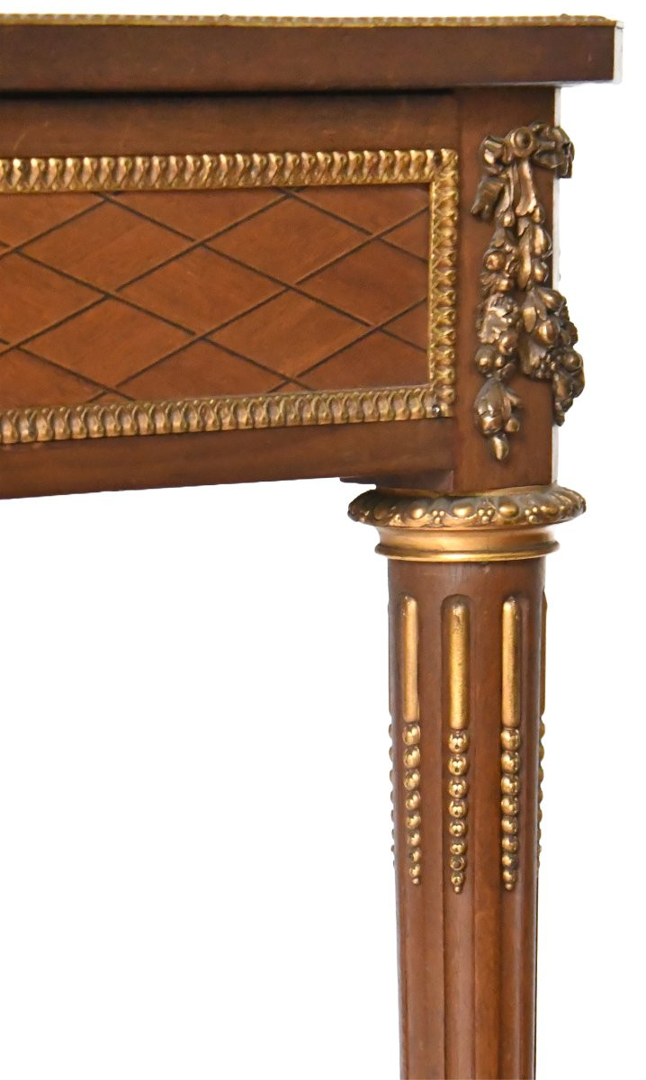 Louis XVI Style Desk Table-photo-4
