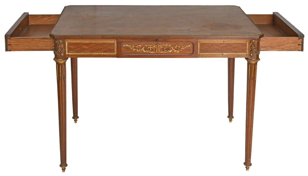 Louis XVI Style Desk Table-photo-6