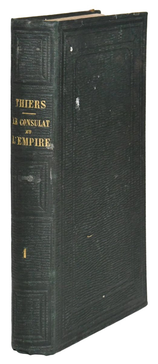 "Histoire du Consulat et de l’Empire" 20 vol Adolphe Thiers, Éditions Paulin Paris, 1845-photo-2