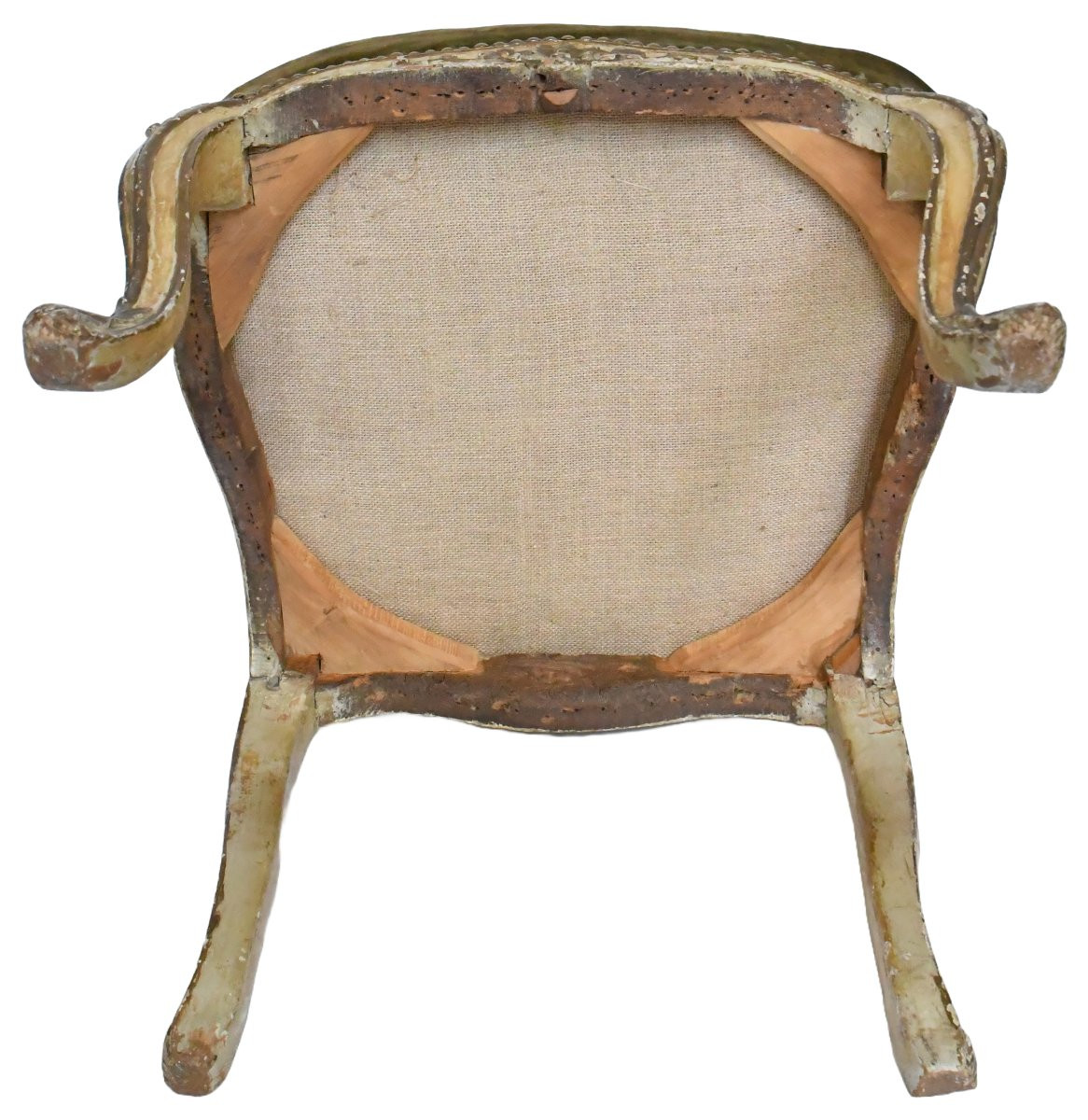 Chaise d'époque Louis XV estampillée de Claude-François DROUILLY, reçu maître 27 juillet 1748-photo-6