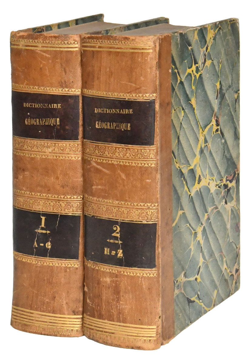 M.P. BARBICHON "Dictionnaire complet de tous les lieux de France et de ses colonies" Paris 1831