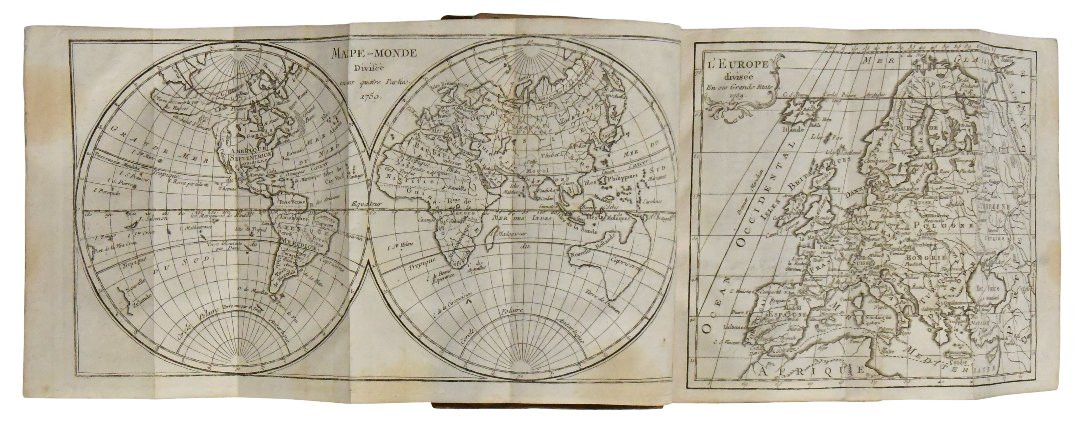 Abbé VOSGIEN "Dictionnaire géographique portatif ..." Paris, 1768 -photo-3