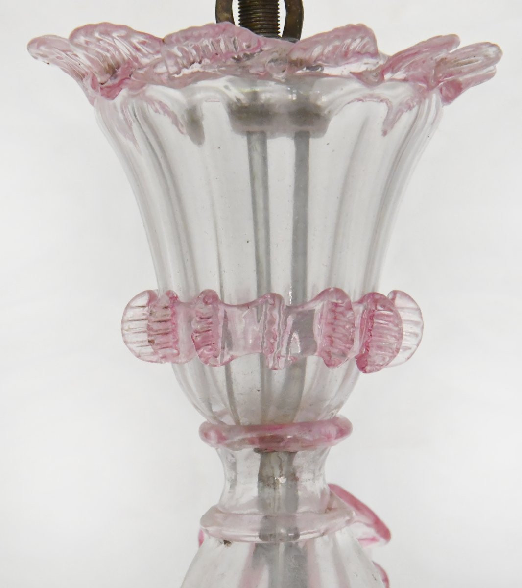 Lustre en verre soufflé de Murano -photo-2