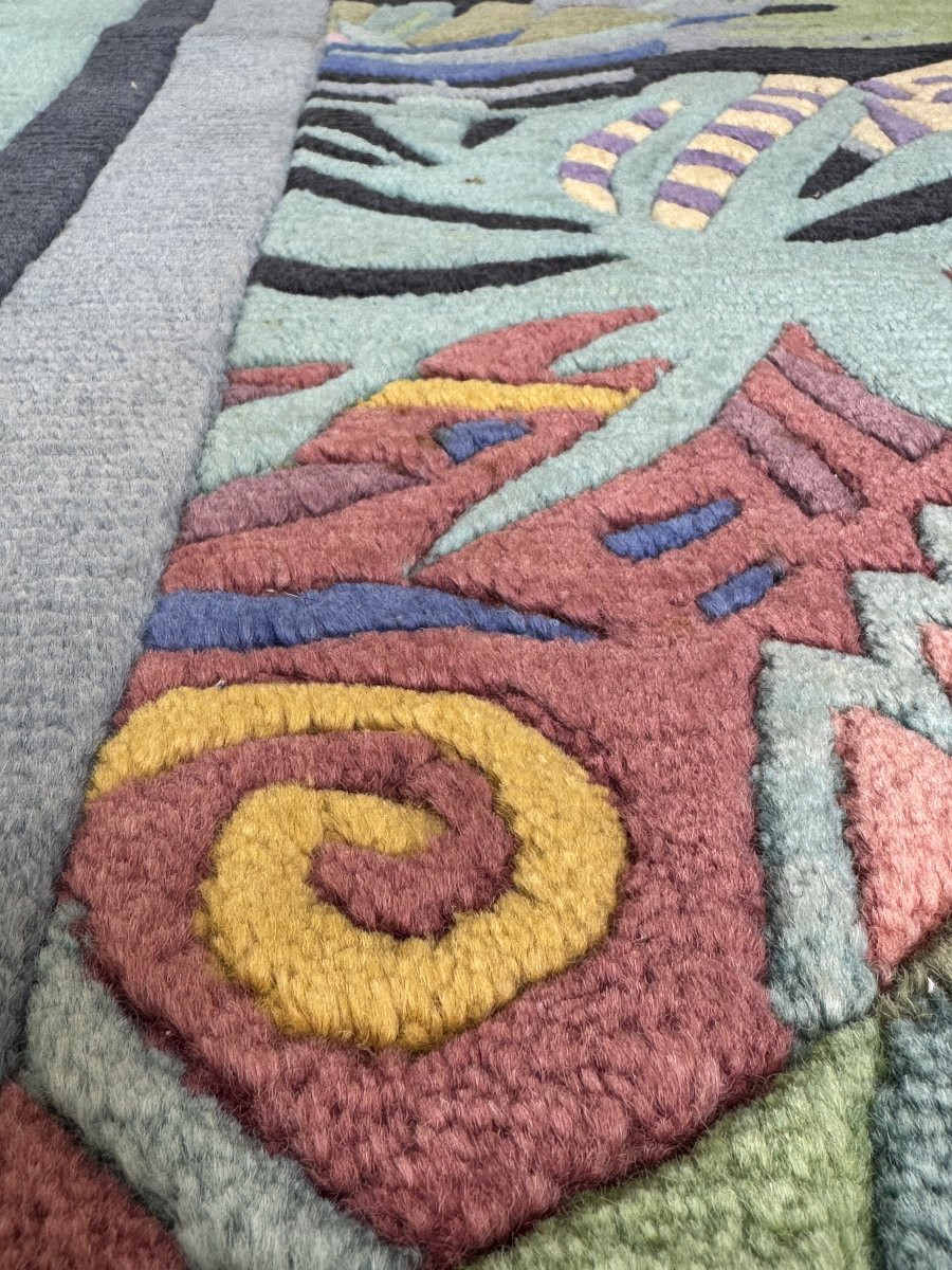 Tapis vintage conçu par Nini Ferrucci pour YSSIMA, des années 1990  -photo-3