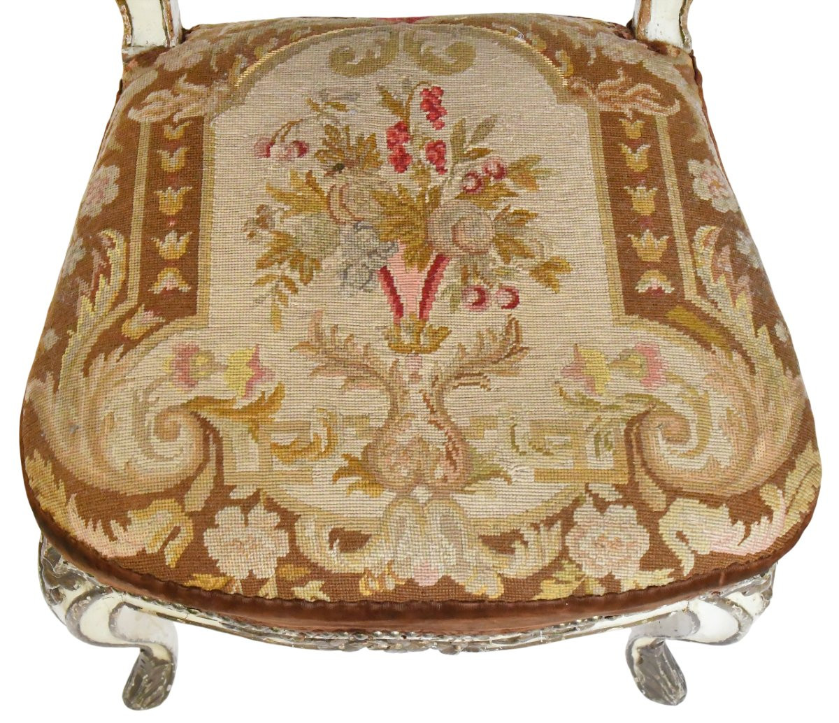 Chaise d'époque Louis XV estampillée de Claude-François DROUILLY, reçu maître 27 juillet 1748 -photo-4