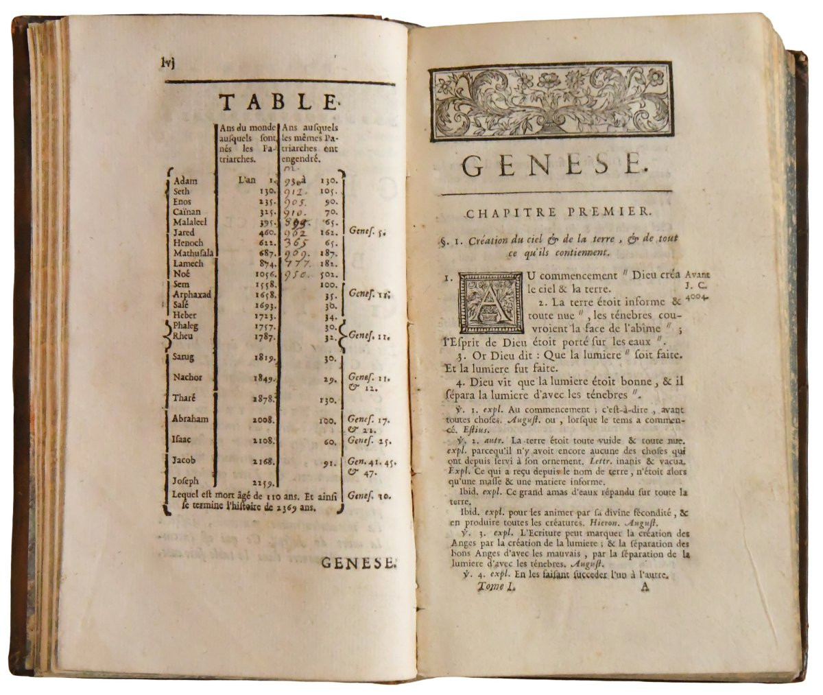 The Master Of Saci “the Holy Bible” Printer Guillaume Desprez, Dated 1742, 12 Volumes-photo-3