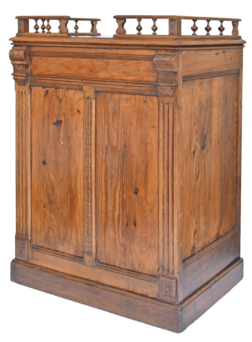 Antique Fir Shop Counter