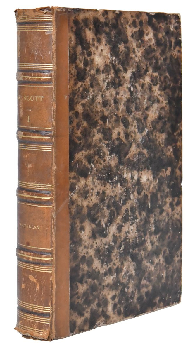 Walter Scott Book Collection, Furne And Charles Gosselin Edition 1839, 30 Volumes -photo-2