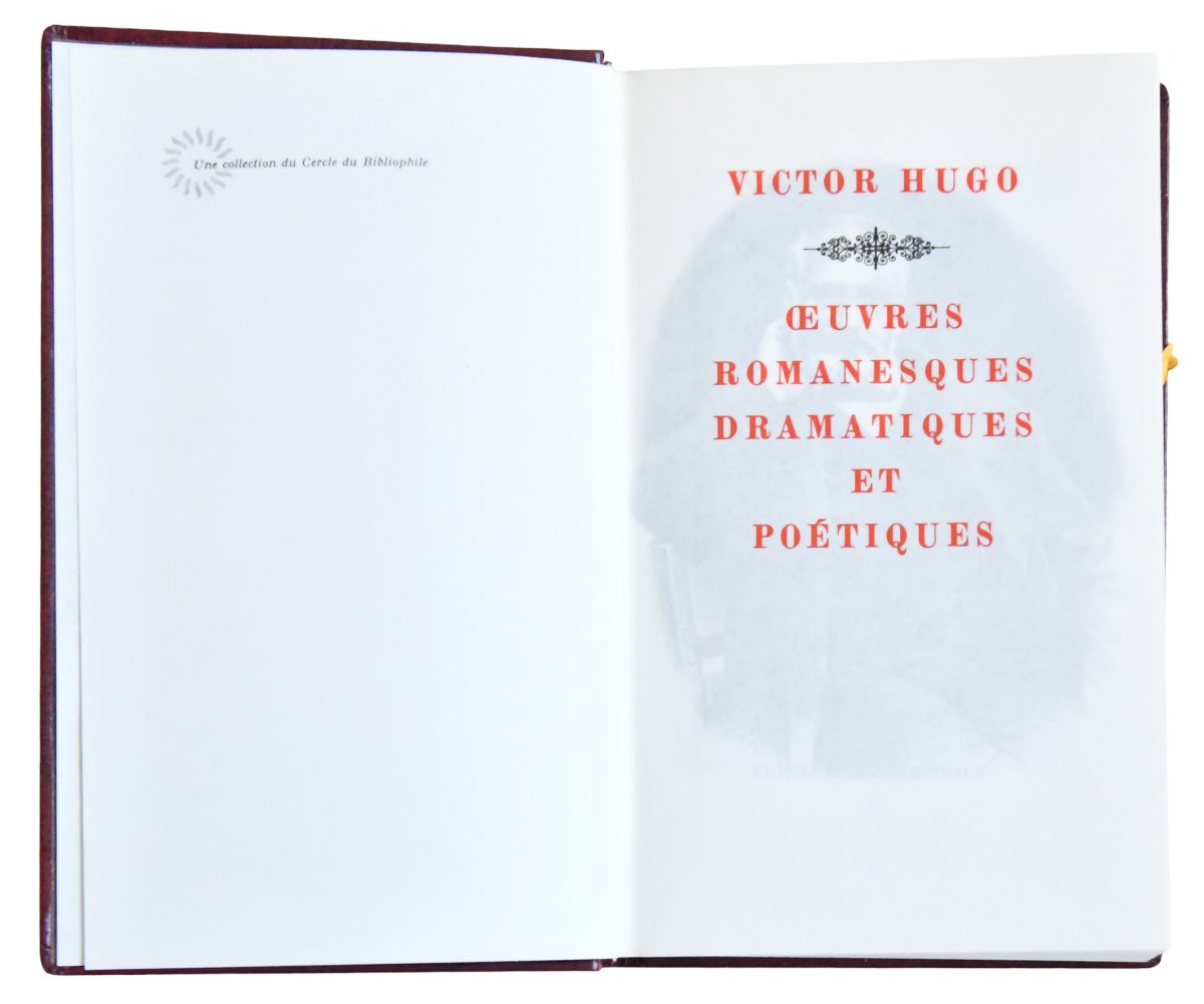 Victor Hugo's Book Collection: Novels, Dramas, And Poems, 38 Volumes-photo-3