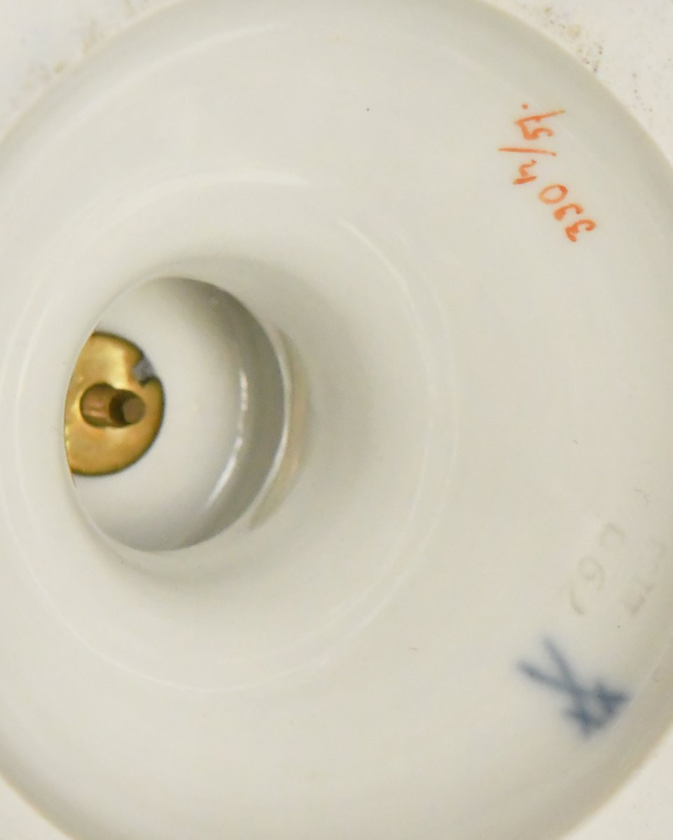 Meissen Porcelain Vase, Model E 153-photo-4