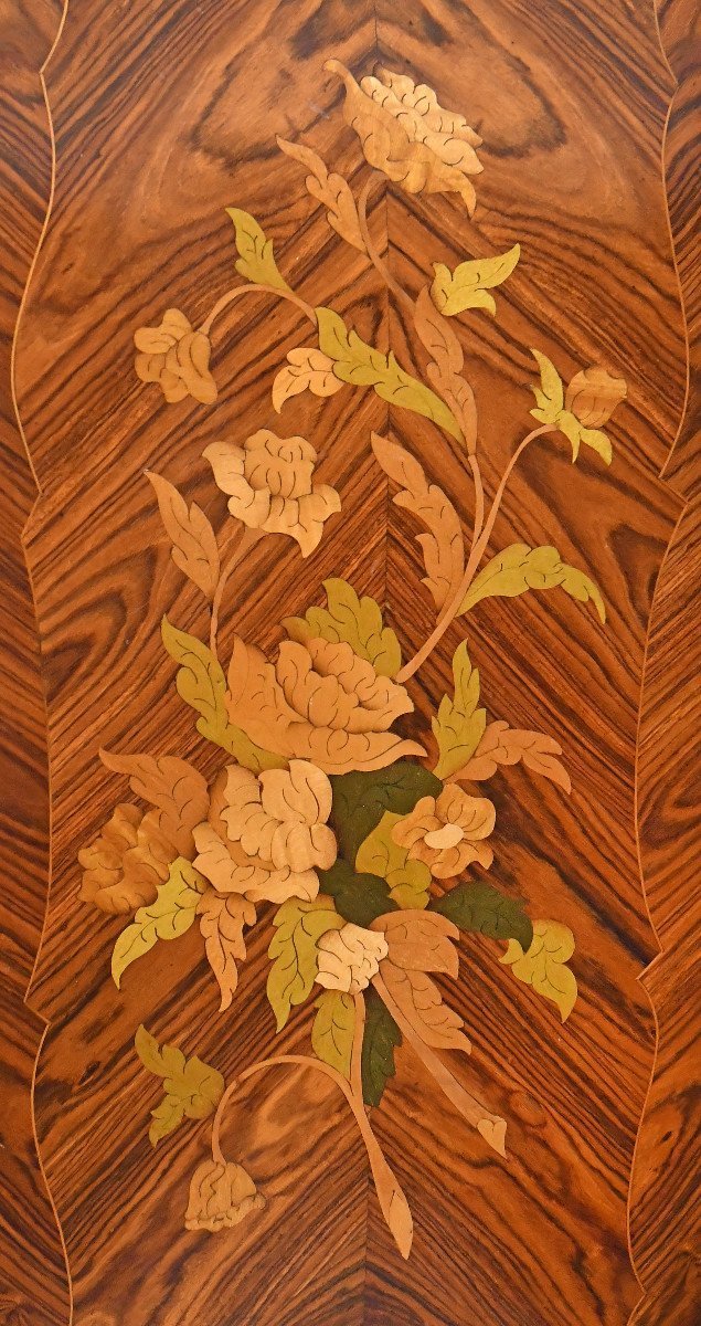 Louis XV Style Chest Of Drawers -photo-6